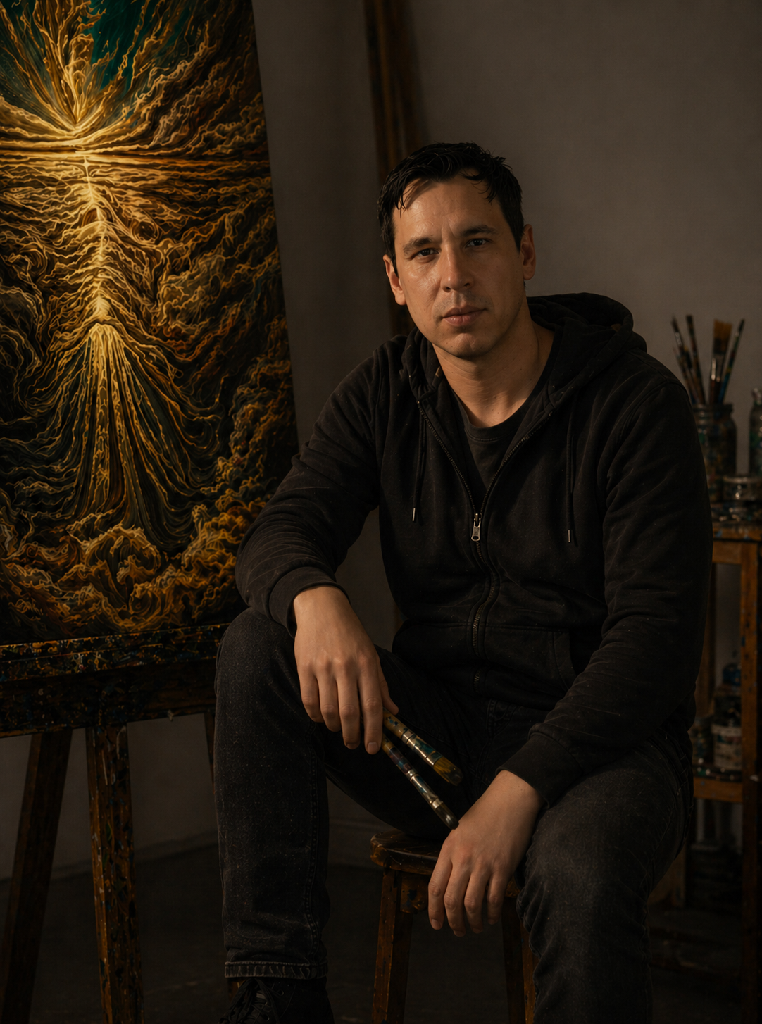 Portrait of the artist