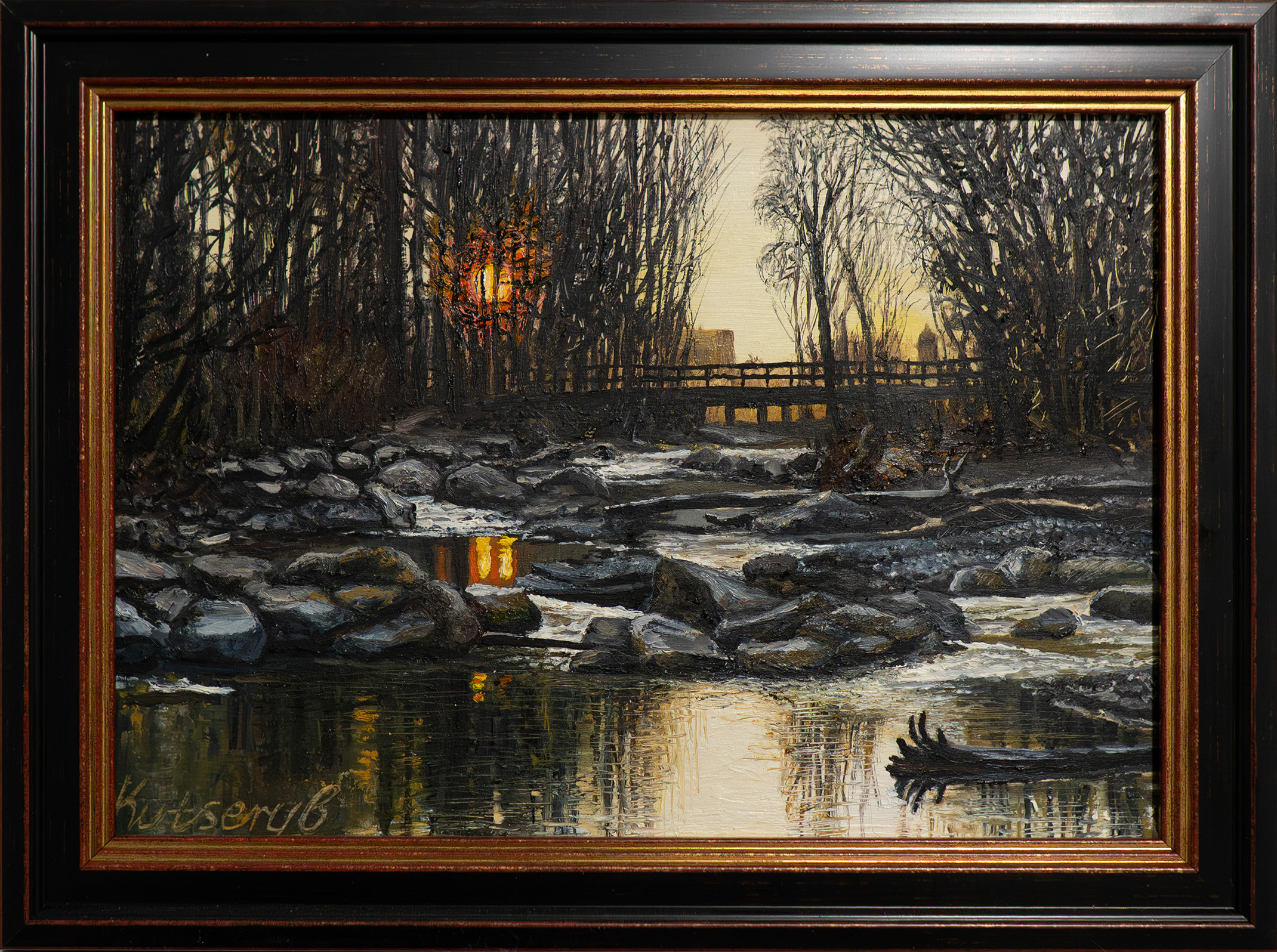 Sunset At Isar Flaucher